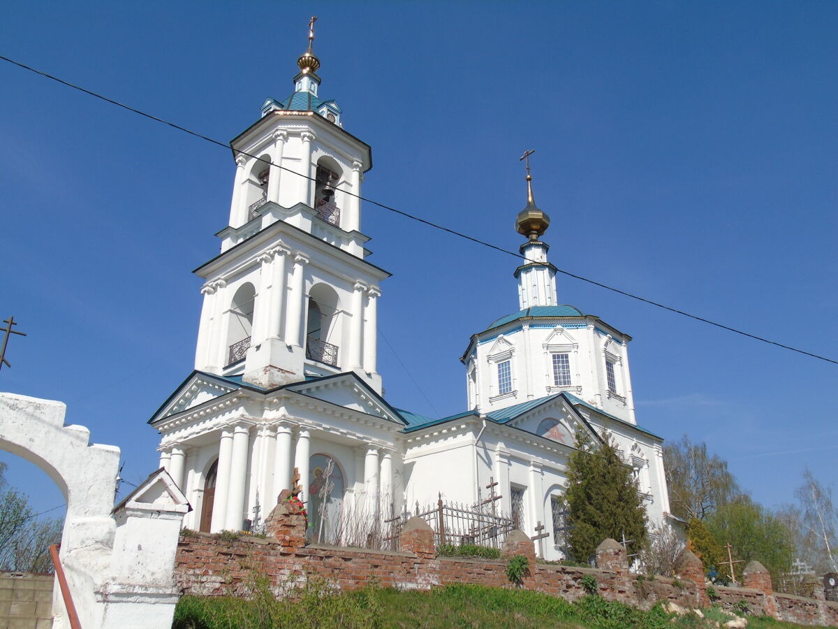 Церковь Рождества Пресвятой Богородицы в Роще, Боровск (Боровский район, Калужская область). фасады