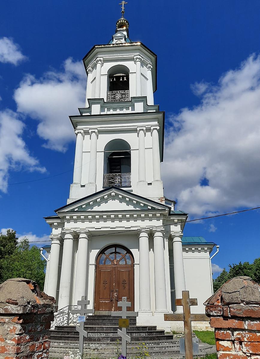 фасады. Церковь Рождества Пресвятой Богородицы в Роще, Боровск (Боровский район, Калужская область)