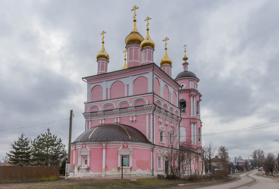 Боровск. Церковь Бориса и Глеба. фасады, Вид с северо-востока
