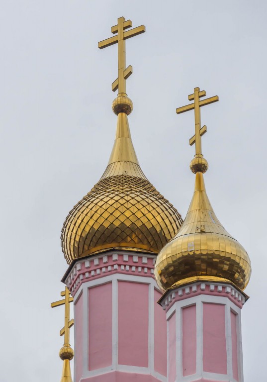 Церковь Бориса и Глеба, Боровск (Боровский район, Калужская область). архитектурные детали, Завершения