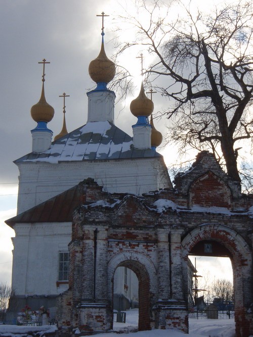 Церковь Троицы Живоначальной, Семёновское (Первомайский район, Ярославская область). фасады