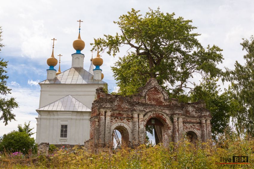Церковь Троицы Живоначальной, Семёновское (Первомайский район, Ярославская область). фасады