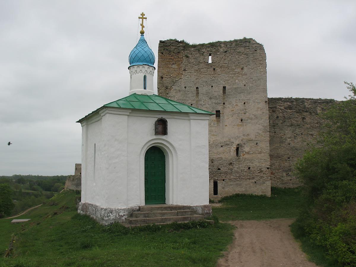 фасады. Часовня Корсунской иконы Божией Матери, Изборск (Печорский район, Псковская область)