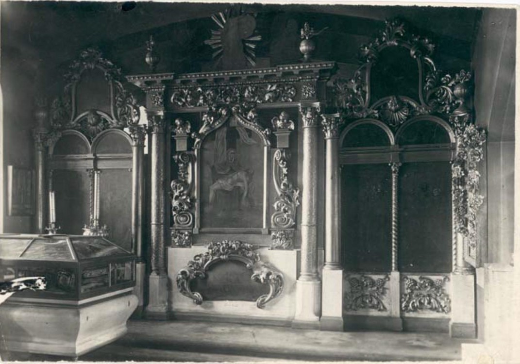 Церковь Никиты мученика, Владимир (Владимир, город, Владимирская область). архивная фотография, Иконостас главной, Предтеченской, церкви (левая, северная, часть). 
http://bump.ru/page/adaptive/id31258/blog/4858720/