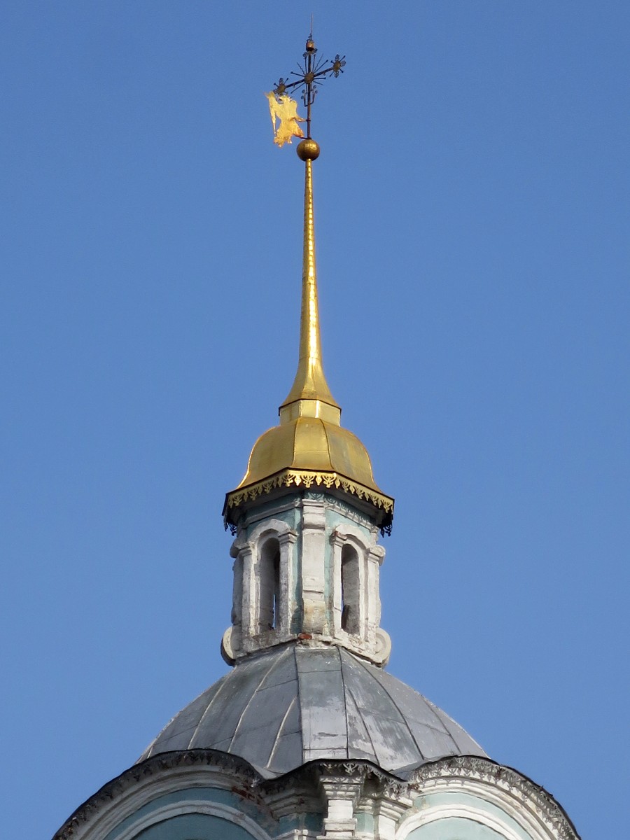 Церковь Никиты мученика, Владимир (Владимир, город, Владимирская область). архитектурные детали, Завершение колокольни