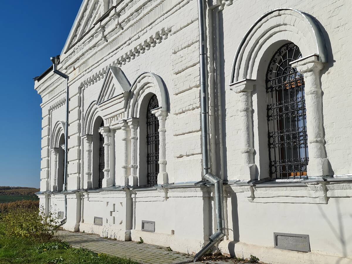 Церковь Преображения Господня, Горицы (Суздальский район, Владимирская область). фасады, Южный фасад трапезной