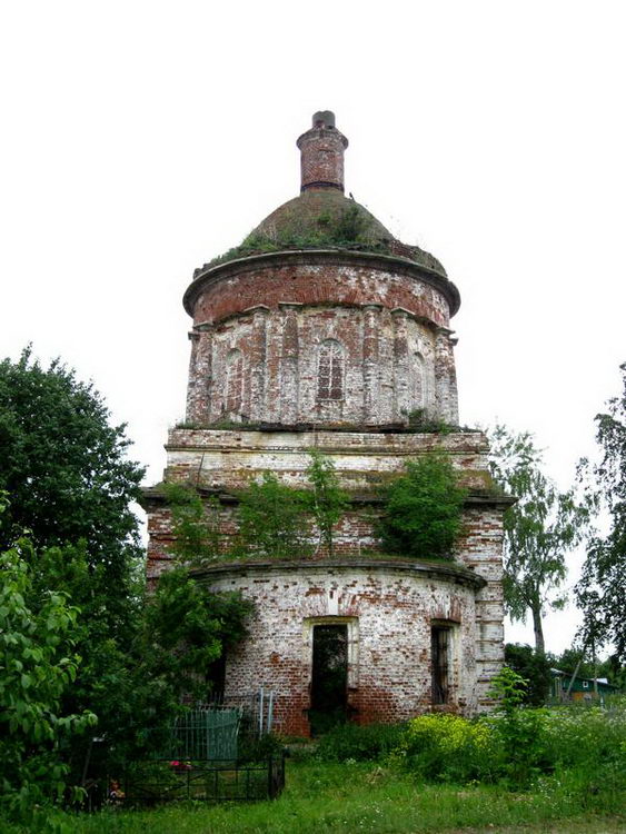 Новгородское. Церковь Воскресения Христова. фасады, восточный фасад