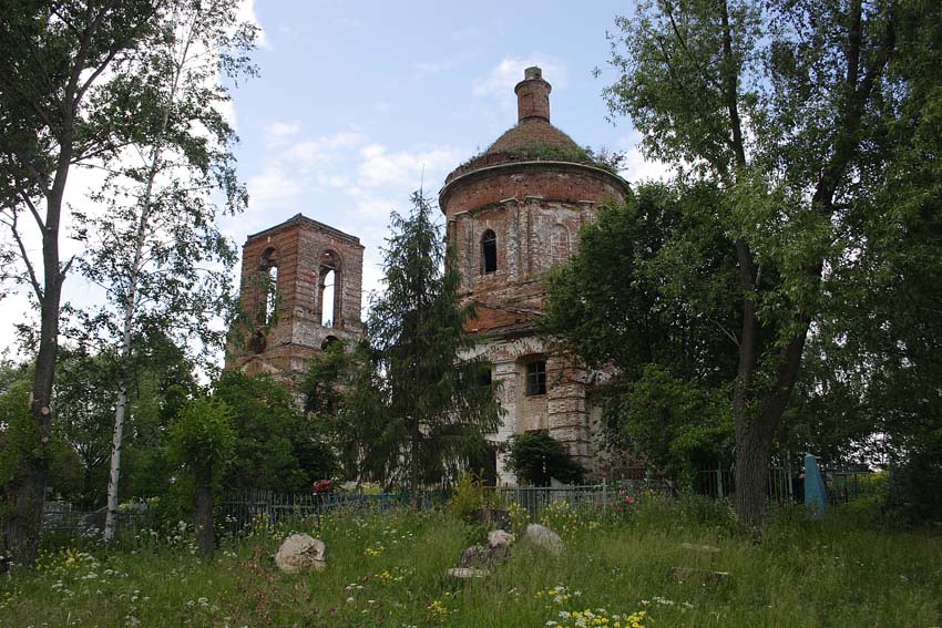 Церковь Воскресения Христова, Новгородское (Суздальский район, Владимирская область). фасады