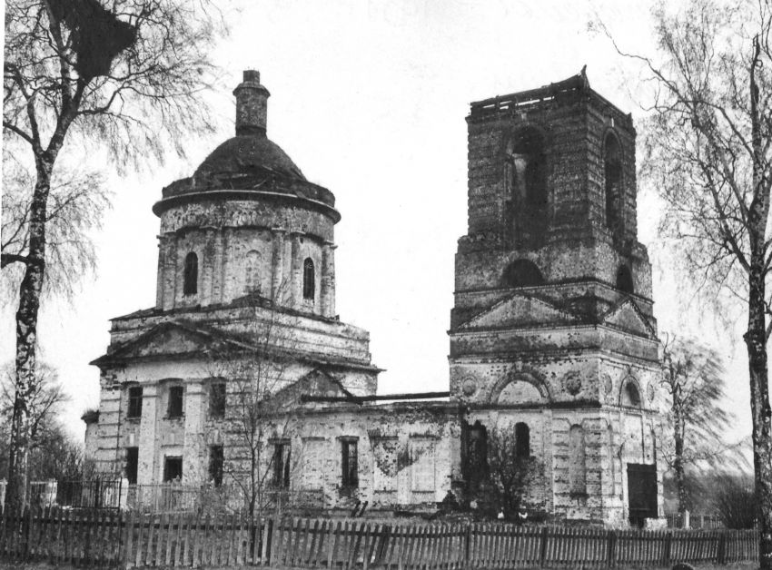 Церковь Воскресения Христова, Новгородское (Суздальский район, Владимирская область). фасады