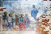 Церковь Вознесения Господня, Фреска на южной стене основного объема<br>, Хотенское, Суздальский район, Владимирская область