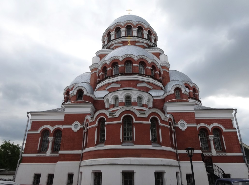 Сормовский район. Собор Спаса Преображения в Сормове. фасады, восточный фасад