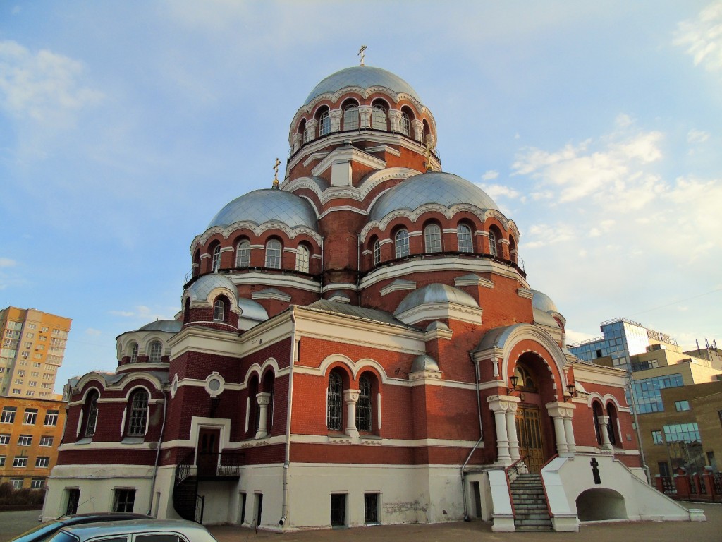 Сормовский район. Собор Спаса Преображения в Сормове. фасады