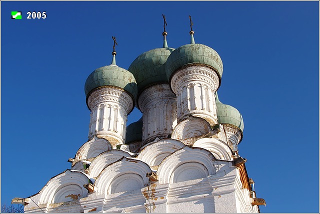 Церковь Успения Пресвятой Богородицы, Владимир (Владимир, город, Владимирская область). архитектурные детали, Завершение основного объема