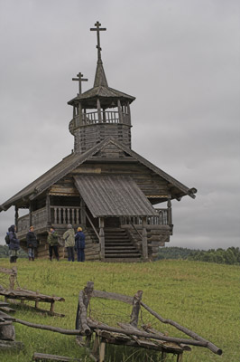 Часовня Иоанна Богослова, Зехнова (Плесецкий район, Архангельская область). фасады