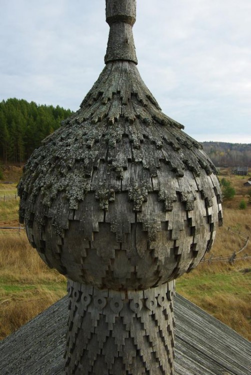 Часовня Иоанна Богослова, Зехнова (Плесецкий район, Архангельская область). архитектурные детали, Крытая лемехом главка