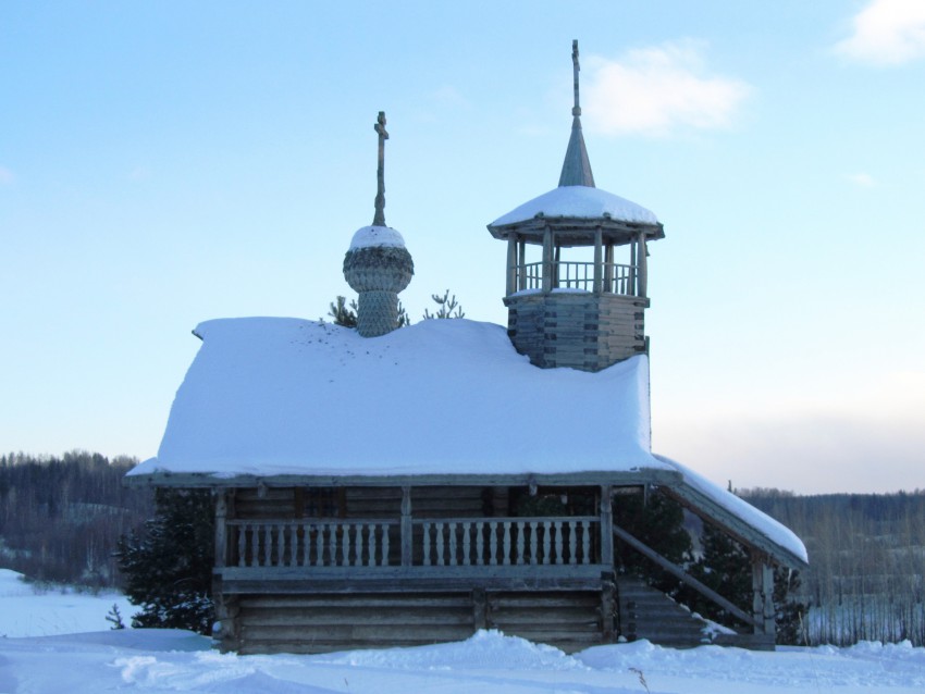 Часовня Иоанна Богослова, Зехнова (Плесецкий район, Архангельская область). фасады, северный фасад