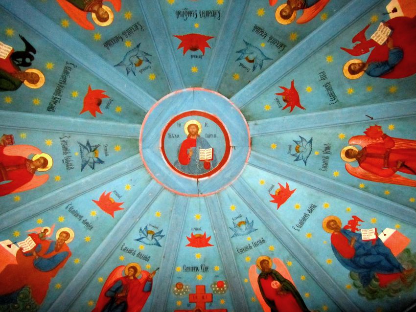 Часовня Иоанна Богослова, Зехнова (Плесецкий район, Архангельская область). интерьер и убранство