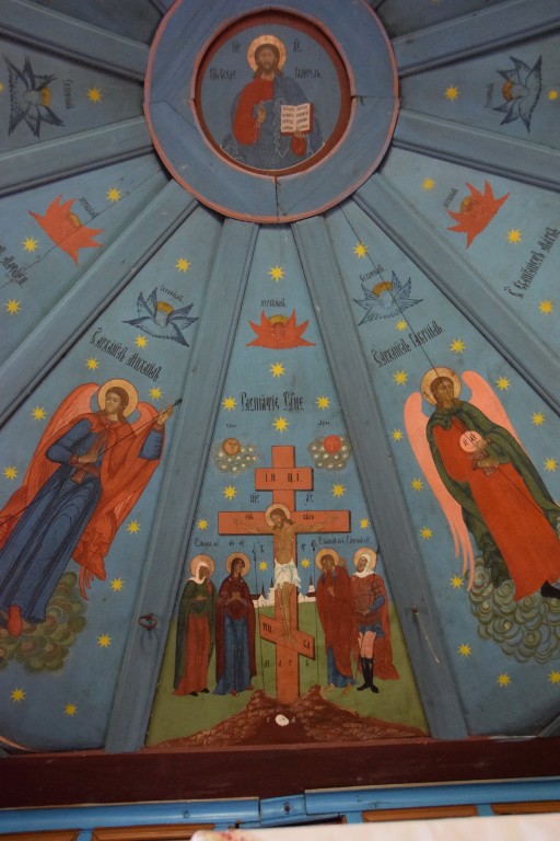 Часовня Иоанна Богослова, Зехнова (Плесецкий район, Архангельская область). интерьер и убранство