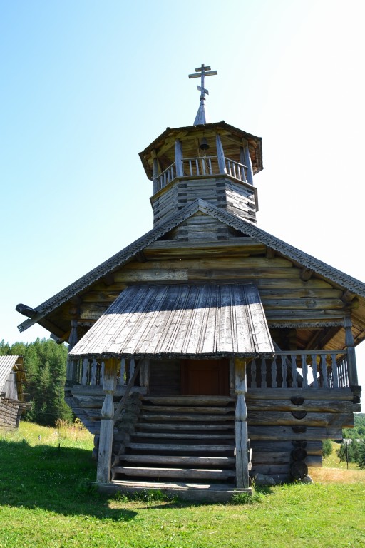 Часовня Иоанна Богослова, Зехнова (Плесецкий район, Архангельская область). фасады