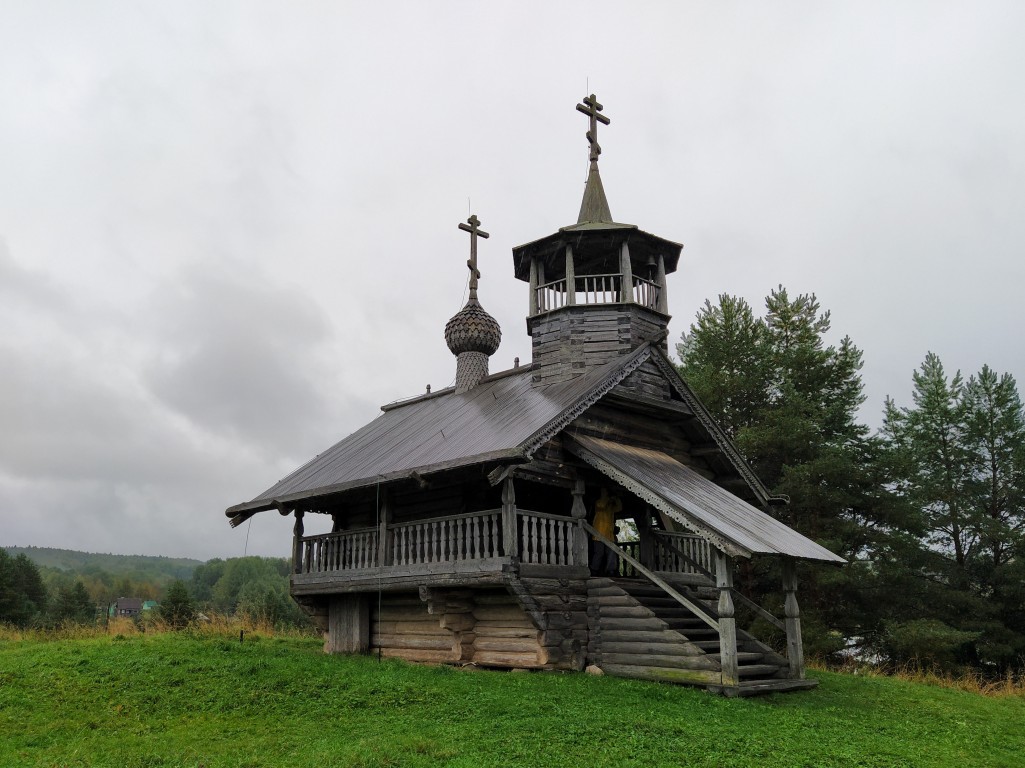 Часовня Иоанна Богослова, Зехнова (Плесецкий район, Архангельская область). фасады