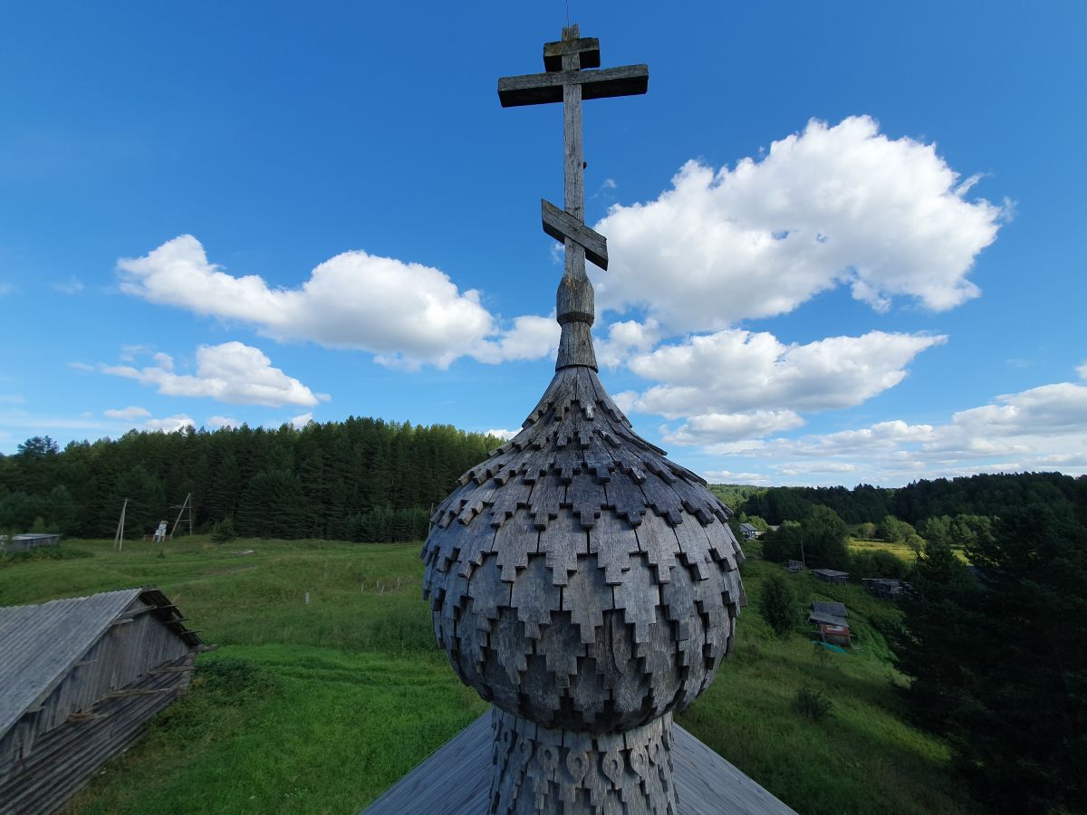 Часовня Иоанна Богослова, Зехнова (Плесецкий район, Архангельская область). архитектурные детали