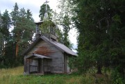 Часовня Георгия Победоносца, Вид с запада<br>, Минино, Плесецкий район, Архангельская область