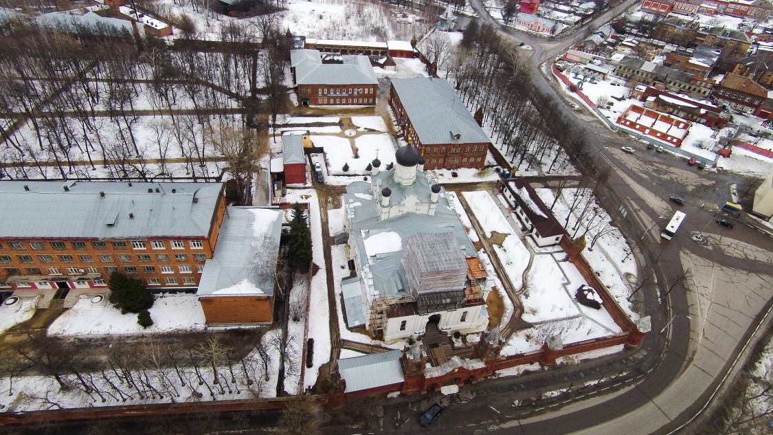 Троицкий Мариинский монастырь, Егорьевск (Егорьевский городской округ, Московская область). общий вид в ландшафте