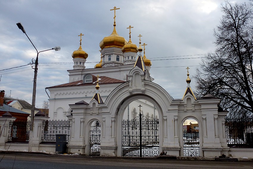 Егорьевск. Церковь Георгия Победоносца. фасады