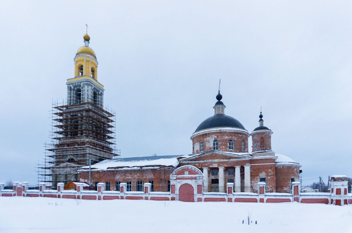Церковь Воскресения Христова, Ильинский Погост (Орехово-Зуевский городской округ, Московская область). фасады