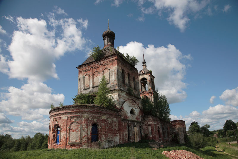 Половецкое. Церковь Рождества Пресвятой Богородицы. фасады