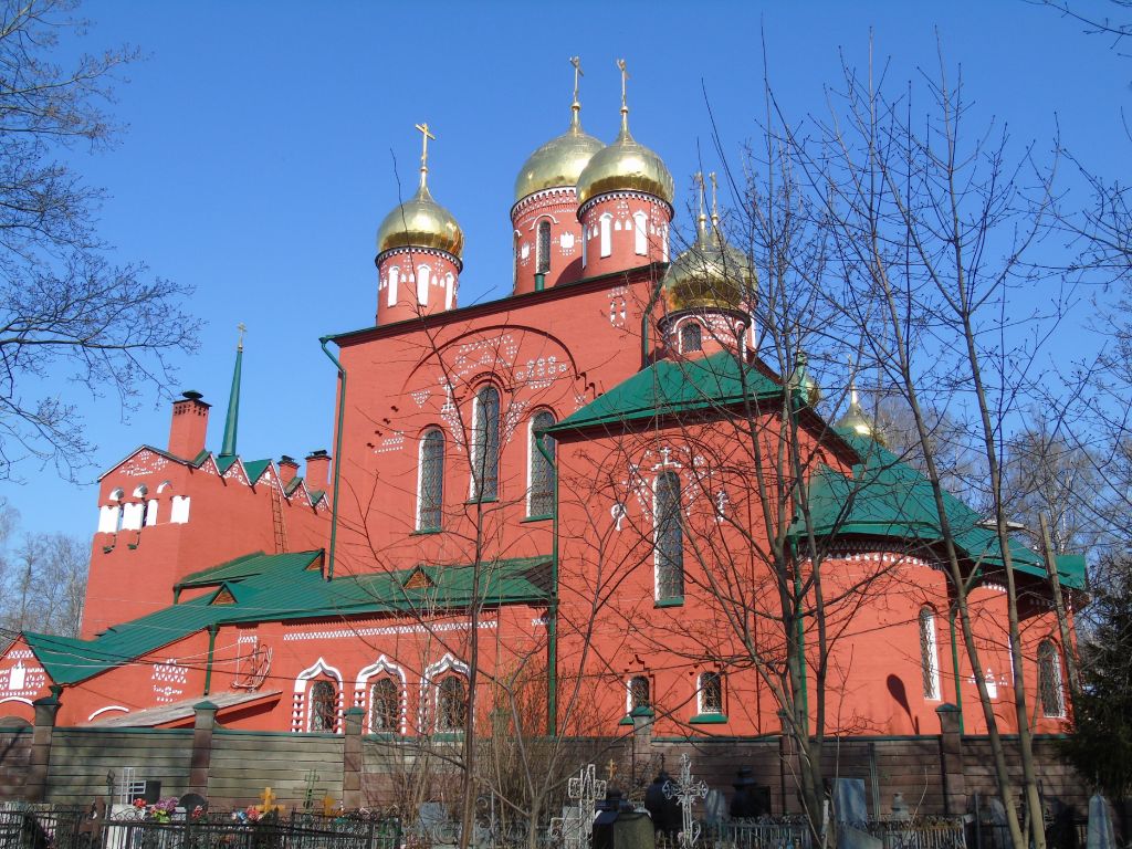 Церковь Успения Пресвятой Богородицы на новом Бугровском кладбище, Советский район (Нижний Новгород, город, Нижегородская область). фасады