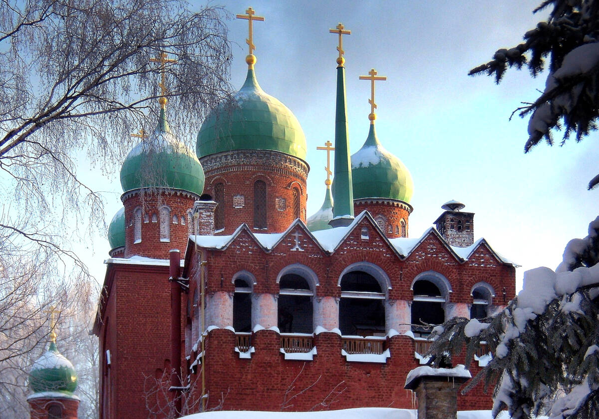 Церковь Успения Пресвятой Богородицы на новом Бугровском кладбище, Советский район (Нижний Новгород, город, Нижегородская область). фасады