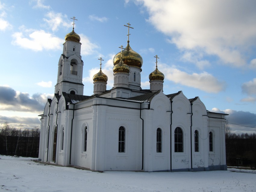 Середниково. Церковь Николая Чудотворца. фасады