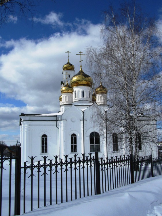 Середниково. Церковь Николая Чудотворца. фасады, вид с востока
