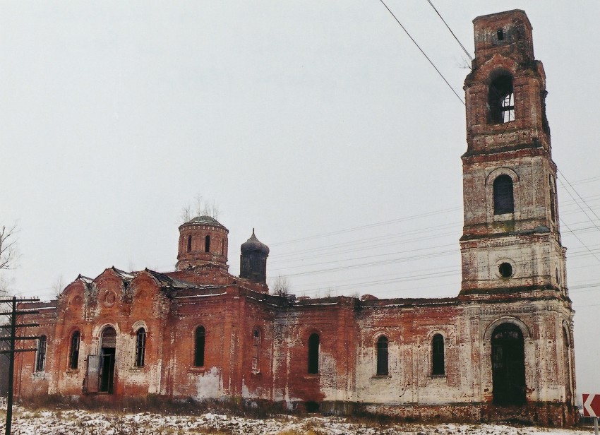 Церковь Николая Чудотворца, Середниково (Шатурский городской округ и г. Рошаль, Московская область). фасады