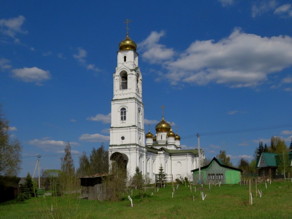 Середниково. Церковь Николая Чудотворца. фасады