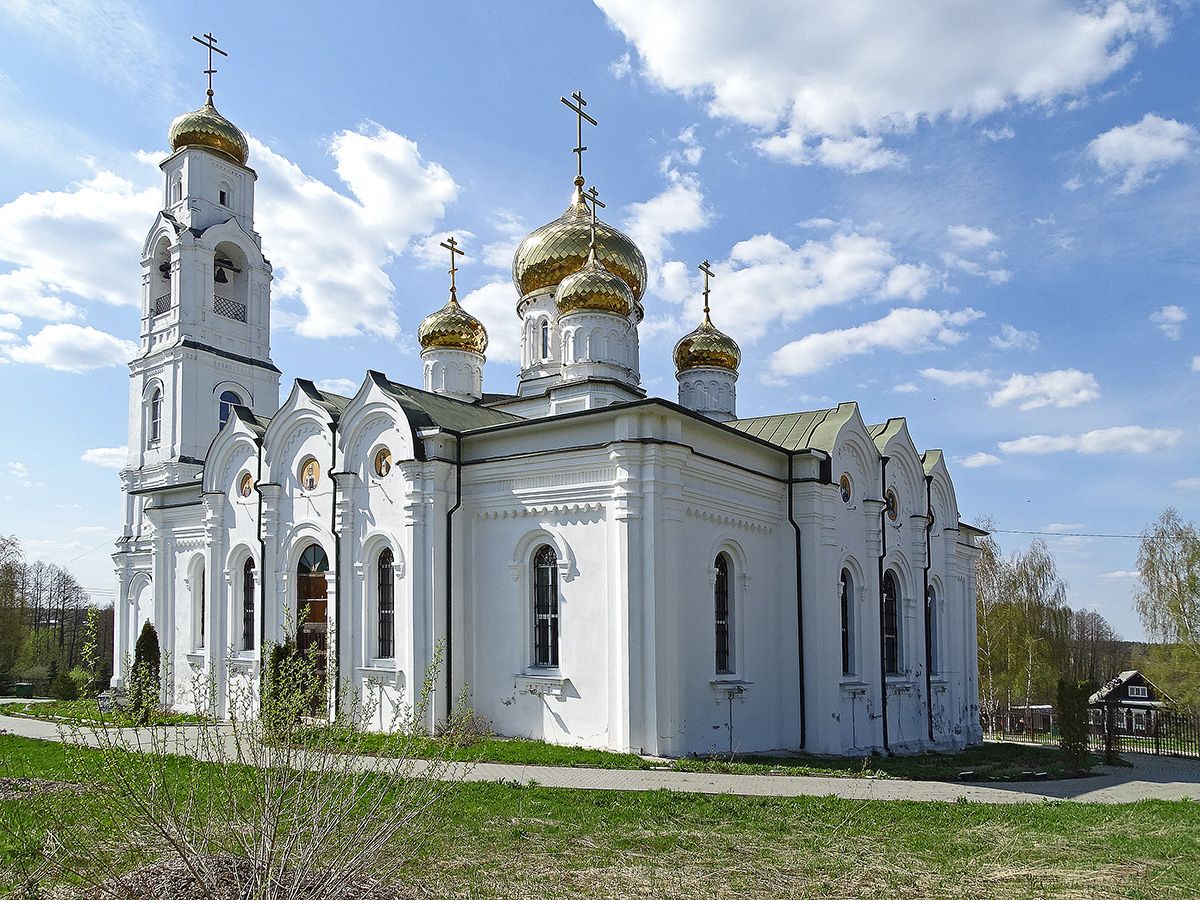 Середниково. Церковь Николая Чудотворца. фасады