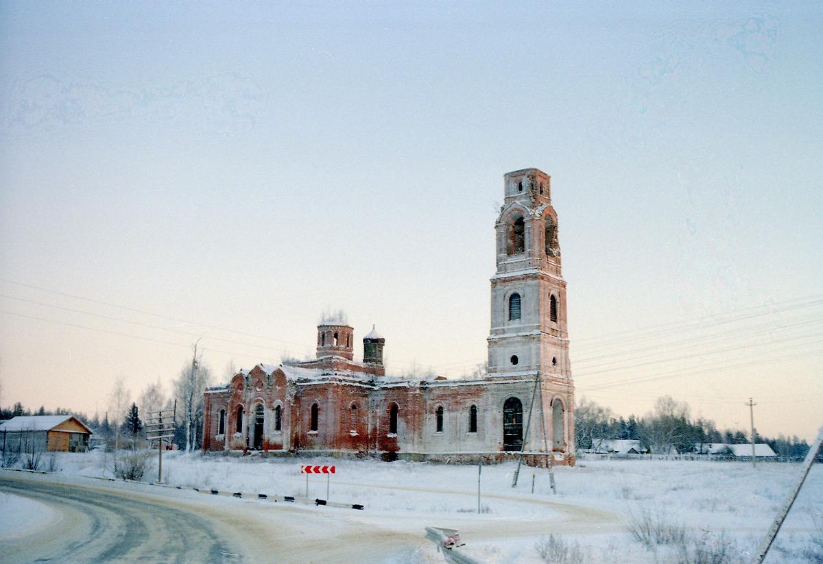 фасады. Церковь Николая Чудотворца, Середниково (Шатурский городской округ и г. Рошаль, Московская область)