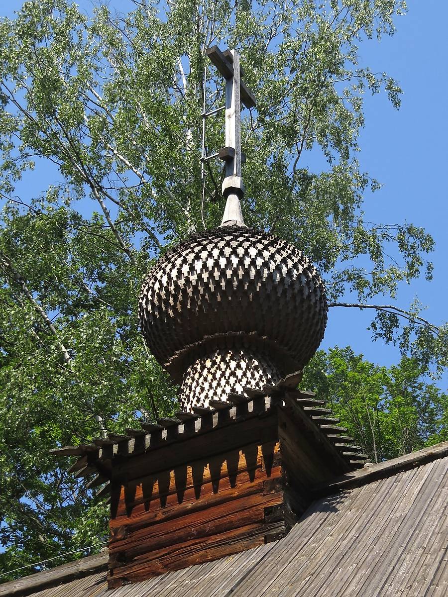 архитектурные детали. Музей-заповедник "Щёлоковский хутор". Церковь Покрова Пресвятой Богородицы из с. Зеленово Городецкого района, Советский район (Нижний Новгород, город, Нижегородская область)
