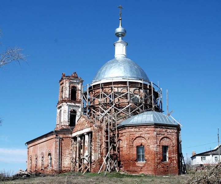 Ославское. Церковь Николая Чудотворца. дополнительная информация, юго-восточный фасад