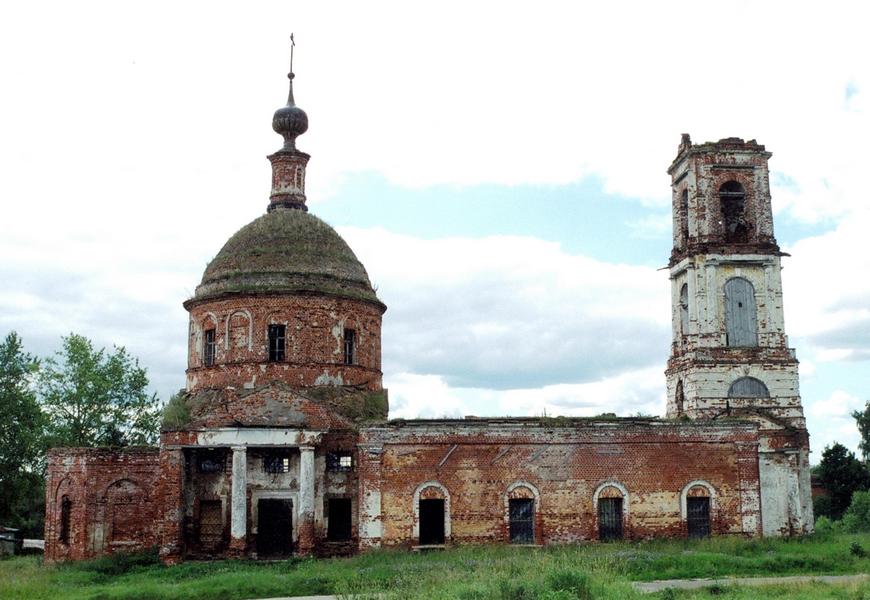 Церковь Николая Чудотворца, Ославское (Суздальский район, Владимирская область). дополнительная информация, северный фасад