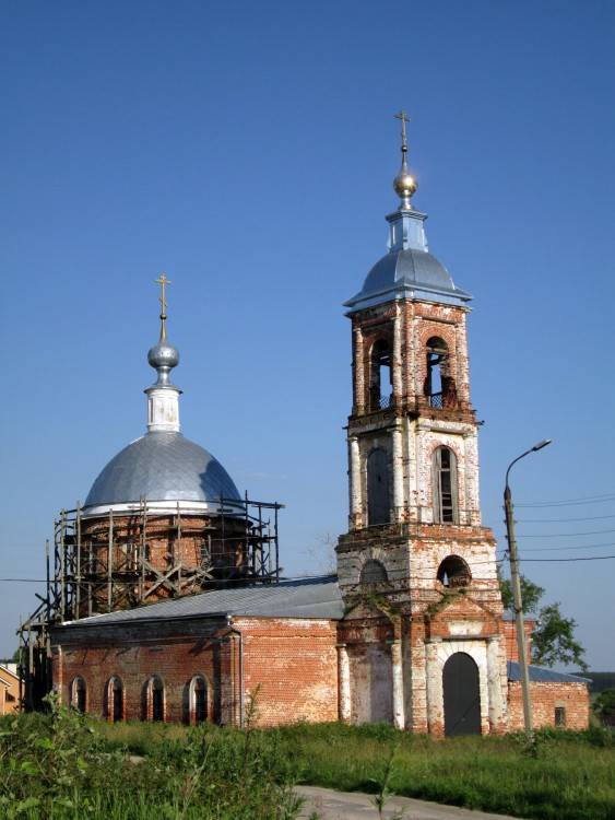 Ославское. Церковь Николая Чудотворца. дополнительная информация, северо-западный фасад