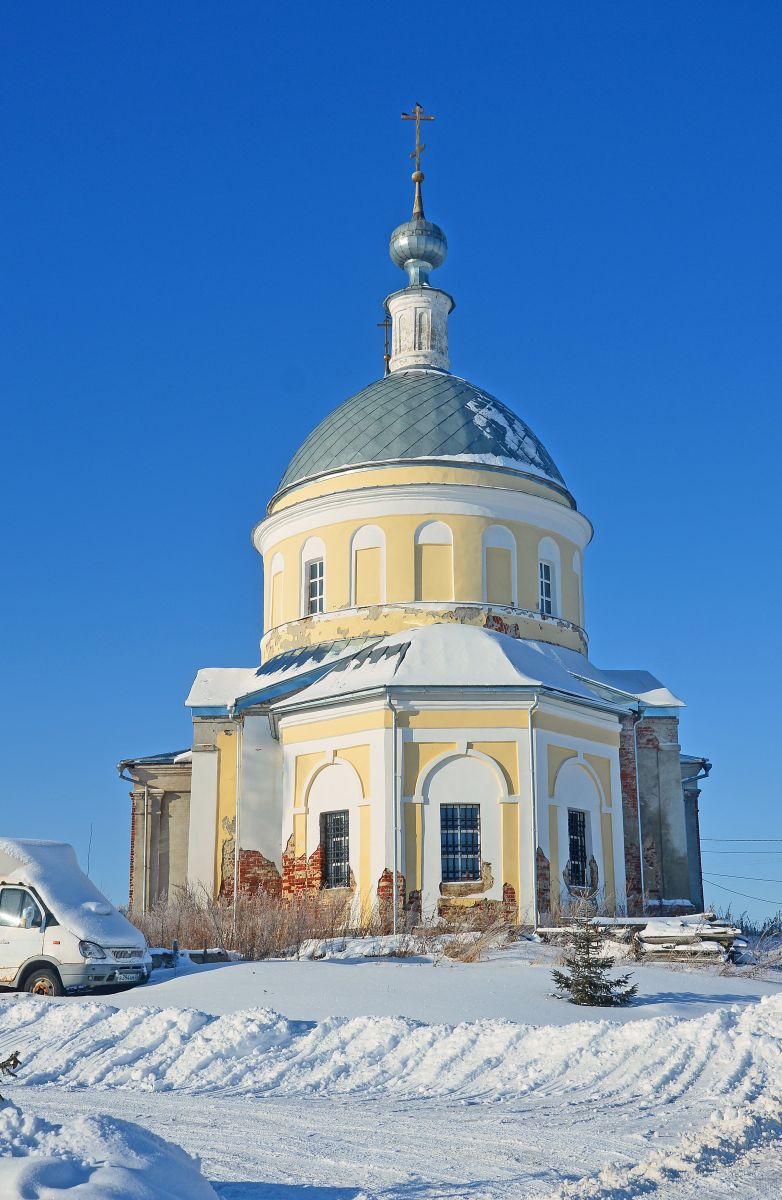 Ославское. Церковь Николая Чудотворца. фасады