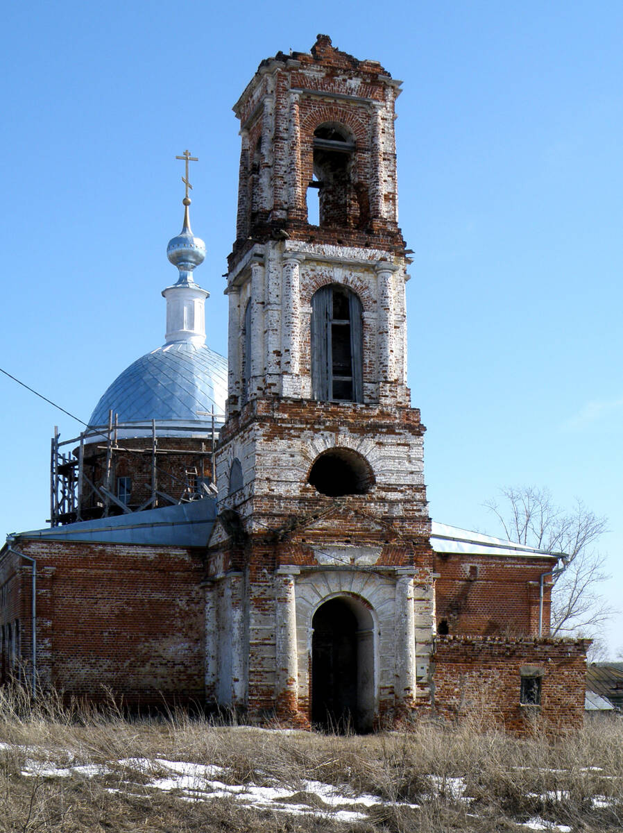 Церковь Николая Чудотворца, Ославское (Суздальский район, Владимирская область). документальные фотографии