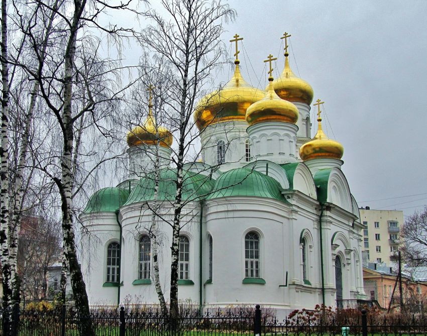 Нижегородский район. Церковь Сергия Радонежского. фасады, вид с северо-востока