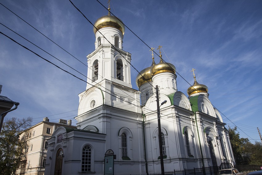 Нижегородский район. Церковь Сергия Радонежского. фасады