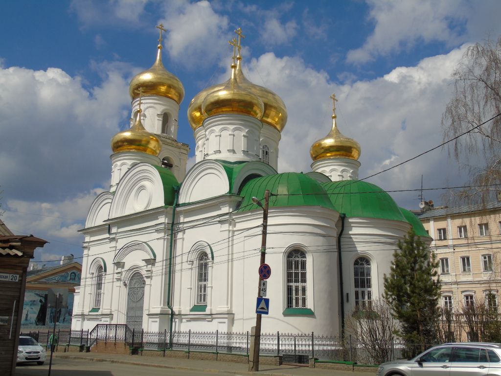 Нижегородский район. Церковь Сергия Радонежского. фасады