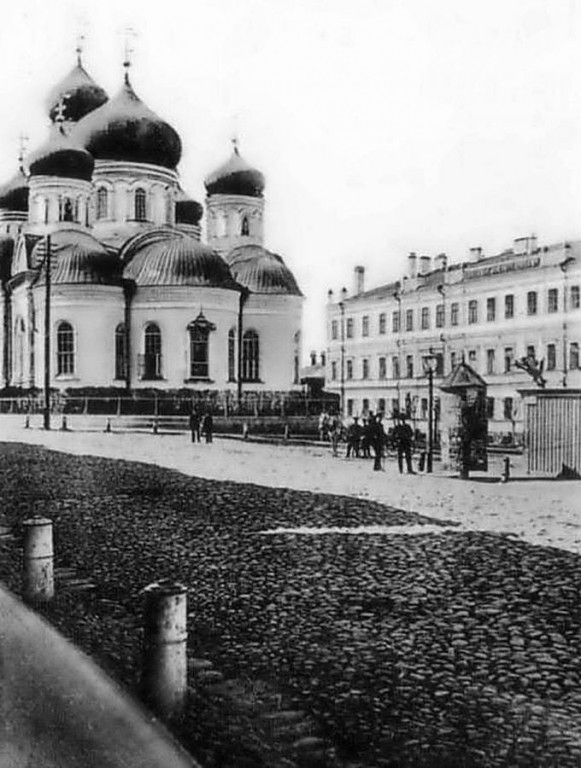 Нижегородский район. Церковь Сергия Радонежского. архивная фотография, Вид с востока, старинное фото