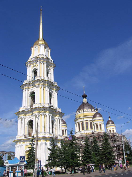 Кафедральный собор Преображения Господня, Рыбинск (Рыбинск, город, Ярославская область). фасады