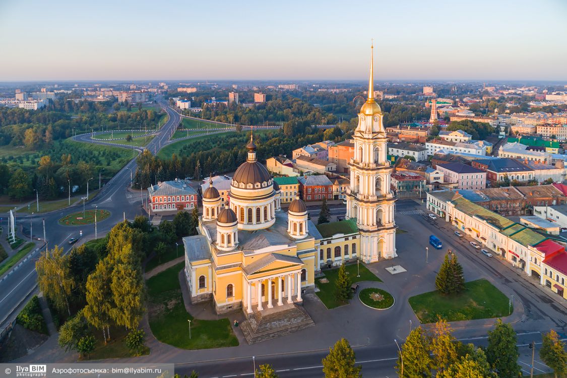 Кафедральный собор Преображения Господня, Рыбинск (Рыбинск, город, Ярославская область). фасады